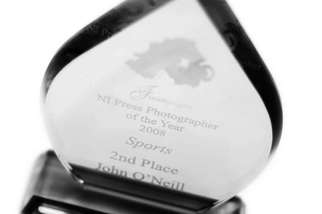 N.Ireland Press Photographer of the Year, Runner Up in the Sports category. 